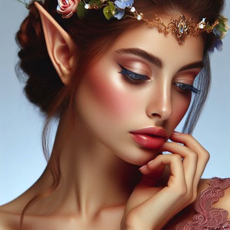 ✨ Embrace the enchantment of the Elven realm with our stunning AI-generated art! 🌿 Meet our mesmerizing elven princess, adorned with flowing silver hair and a serene elegance that captivates the soul. Her ethereal beauty transcends time, inviting you to step into a world of fantasy and wonder. 🌟 @msft365designer Tag a friend who loves elven magic! 💫 #ringsofpower #AIGeneratedArt #Fantasy #warrior #princess #model #DigitalArt #aigenerated #aigenerated #art #makeup #aiartcommunity #jewellery... Elven Princess, Power Ring, World Of Fantasy, Ethereal Beauty, Silver Hair, Makeup, Hair, Beauty, Art