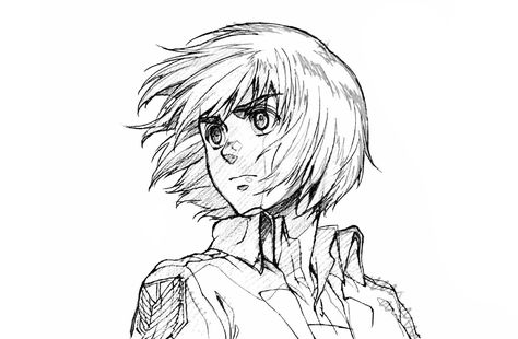 Armin Arlert Sketch, Armin Manga Icon, Armin Sketch, Armin Drawing, Armin Arlert Manga, Armin Manga, Aot Armin, Armin Arlert, Attack On Titan Fanart