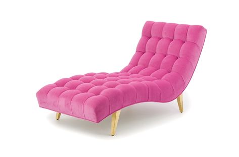 CHS-B0030 - Hot Pink Chaise Longue - Bespoke - The Sofa & Chair Company - Interior Design - Furniture Pink Chaise, Hot Pink Furniture, Cozy Arm Chair, Glam Apartment, Company Interior, Toddler Table And Chairs, Pink Furniture, Sofa And Chair Company, Pink Palace