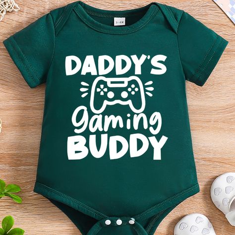 Faster shipping. Better service Beige Baby, Casual Bodysuit, Gaming Controller, Boy Onesie, Baby Boy Onesies, Print Bodysuit, Game Controller, Baby Wearing, Tulum