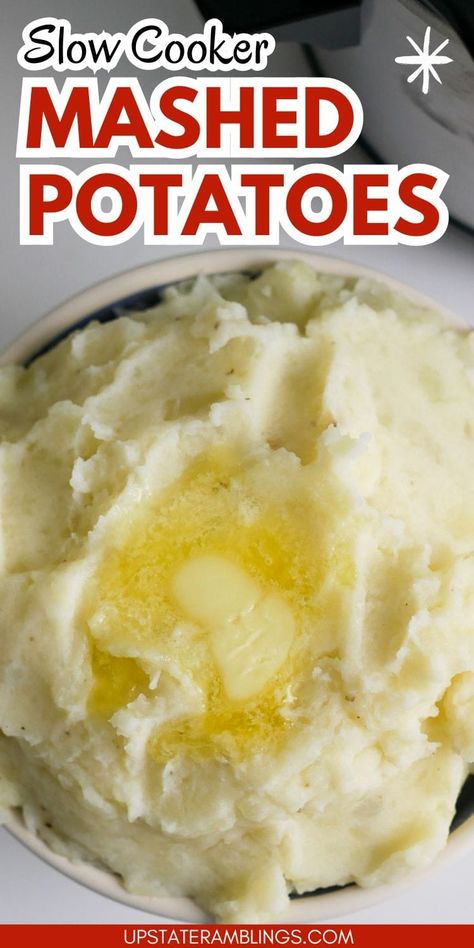 Looking for a no-fuss way to prepare mashed potatoes? Our slow cooker recipe is the answer! With just a few ingredients and zero hands-on time, you’ll have perfectly smooth and rich mashed potatoes ready for any meal or special occasion. Mashed Potato Recipes Crockpot, How To Cook Mashed Potatoes In Crock Pot, Slow Cooker Mash Potatoes Recipe, Crockpot Potatoes Mashed, Keep Mashed Potatoes Warm In Crock Pot, Overnight Mashed Potatoes Crock Pot, Crockpot Mashed Potatoes Sour Cream, Mashed Potatoes Recipe Skin On, How To Keep Mashed Potatoes In Crockpot