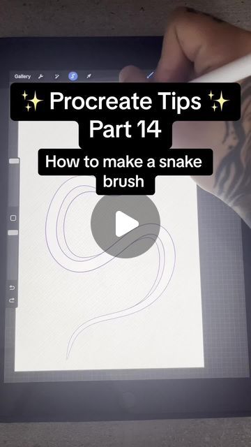 ReyerArt on Instagram: "Procreate tips & tricks Part 14 (1/2) How to make a snake brush #procreate #procreatetutorial #procreatetips #tattoo #tattootips #tattooartist #drawing #digitalart" Procreate Tattoo, Free Procreate Brushes, Brush Procreate, Procreate Tips, Free Brushes, Free Procreate, Procreate Brushes Free, Procreate Tutorial, Procreate Brushes