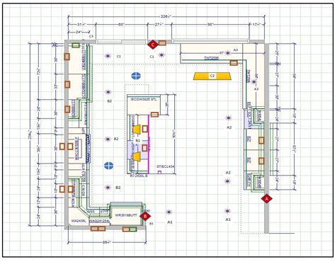 Where To Place Electrical Outlets, Kitchen Electrical Layout, Where To Place Recessed Lights, Kitchen Electrical Outlets, Electrical Wiring Outlets, Kitchen Outlets, Electrician Wiring, Kitchen Renovation Inspiration, Recessed Can Lights