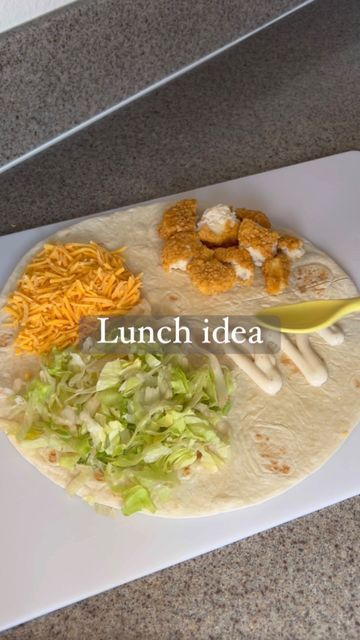 Nugget Lunch Ideas, Chicken Nuggets Lunch Ideas, Chicken Nugget Wrap Ideas, Chicken Nugget Wrap Recipe, Chicken Nugget Wrap, Chicken Nuggets Dinner Ideas, Meals With Chicken Nuggets, Chicken Nuggets Meal Ideas, Chicken Nugget Lunch Ideas