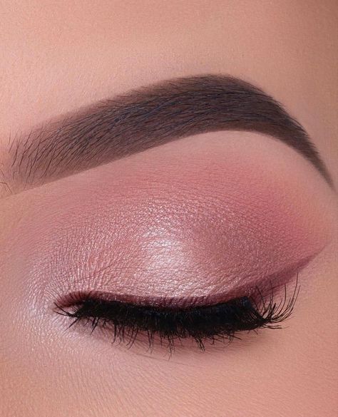 Eyelid Makeup, Light Eye Makeup, Rose Gold Eye Makeup, Pink Eyeshadow Look, Eye Makeup Images, Soft Eye Makeup, Shimmer Eye Makeup, Wedding Eye Makeup, Prom Eye Makeup