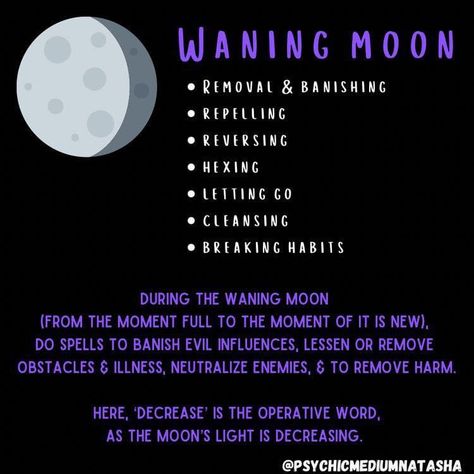 Waning Moon Witchcraft, Waning Gibbous Moon Ritual, Witchy Rituals, Moon Phases Meaning, Cyclical Living, Waning Gibbous Moon, Divination Witch, Gibbous Moon, Waning Crescent