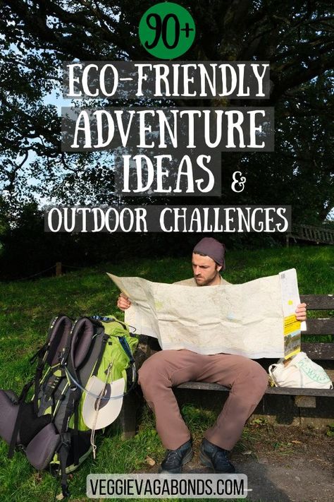 Adventure Challenge, Adventure Ideas, Ethical Travel, Challenge Ideas, Packing Hacks, Summer Challenge, Solo Travel Tips, Eco Travel, Hiking Spots