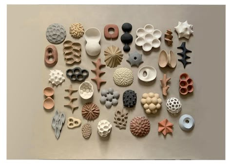 Julie Nelson, Hippie Things, Constellation Wall, Pottery Projects, Clay Bird, Ceramic Wall Decor, Collections Of Objects, Interior Wallpaper, Wall Piece