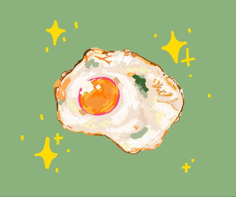 Food Art Reference, Egg Digital Art, Egg Illustration, 타이포그래피 포스터 디자인, Food Illustration Art, Oil Pastel Art, Gouache Art, Egg Art, Telegram Channel