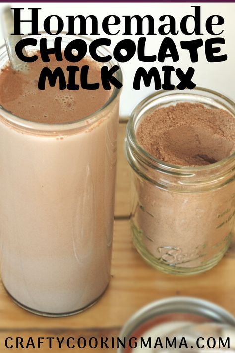 Chocolate Milk From Cocoa Powder, Nesquick Powder Recipes, How To Make Chocolate Milk With Cocoa Powder, Diy Nesquik Powder, Chocolate Milk Mix Diy, How To Make Chocolate Milk With Cocoa, Homemade Nesquik Powder, Dried Milk Powder Recipes, Powdered Milk Hot Chocolate Recipe