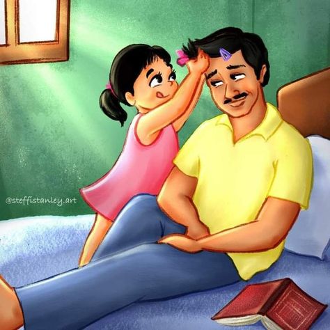 Father Daughter Images, Dad And Daughters Aesthetic, Father Cartoon, Daughter And Father, Quotes Message, Happy Father's Day Wishes, Father Daughter Photos, Daughter Songs, Father And Daughter Love