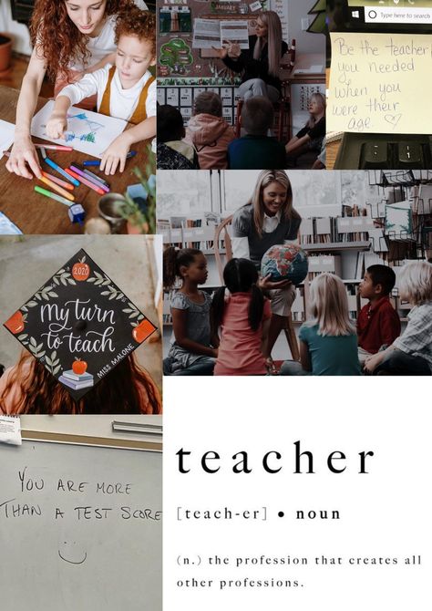 Teaching Astetic, Teacher Career Aesthetic, Teachers Vision Board, Teaching Career Aesthetic, Studying To Be A Teacher Aesthetic, Education Student Aesthetic, Teaching Degree Aesthetic, Teaching Asthetic Picture, Prek Teacher Aesthetic