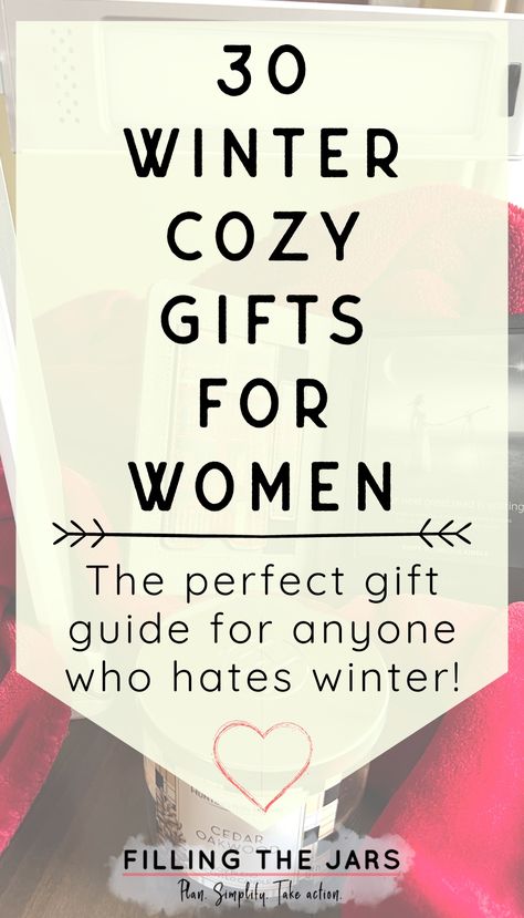 Here are plenty of cozy winter gifts for women to make the winter days feel bearable. From cozy blankets to warm drinks and everything in between, this list of cozy gift ideas has something for every indoorsy person who hates winter. Gifts for her, winter aesthetic, winter vibes, gift guide women, gift ideas for women. Warm And Cozy Gift Ideas, Gift Ideas For People With Everything, Gifts For People Who Have Everything, January Gifts, Cozy Gift Ideas, Women Gift Ideas, Gifts For Elderly, Hate Winter, Cozy Gifts