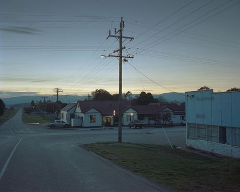 Idle Town Aesthetic, Idle Town, Suburban Aesthetic, Suburban Gothic, Empty Street, Small Cities, Background Reference, Damien Chazelle, All The Bright Places