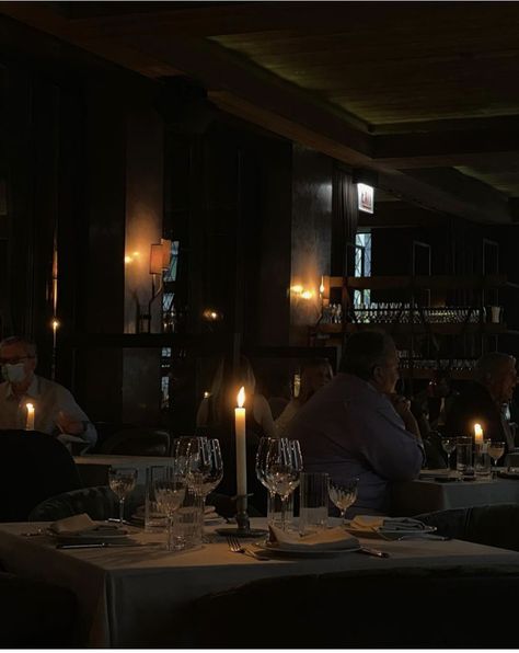 dim candle lighting at dinner aesthetic photograph Couple At Dinner Aesthetic, Dim Restaurant Lighting, Candlelight Dinner Aesthetic, Dim Lighting Aesthetic, Dimmed Lights Aesthetic, Dim Lights Aesthetic, Candle Light Dinner Aesthetic, Bujo Themes, Couples Dinner