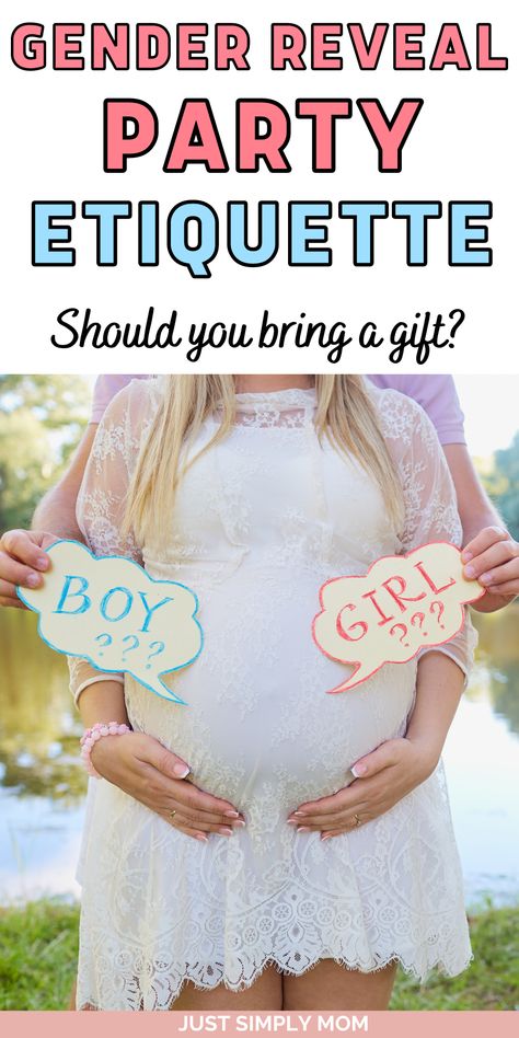 With gender reveal parties becoming more and more popular you may find yourself asking - do you bring a gift to a gender reveal party? Gender Reveal Manicure, Gift Ideas For Gender Reveal Party, What To Wear To A Gender Reveal Party, Gender Reveal Gift Ideas To Give, Gender Reveal Gifts To Bring, Gifts For Gender Reveal Party, Gender Reveal Gift Ideas, Finding Out Baby Gender, Gender Reveal Party Gifts