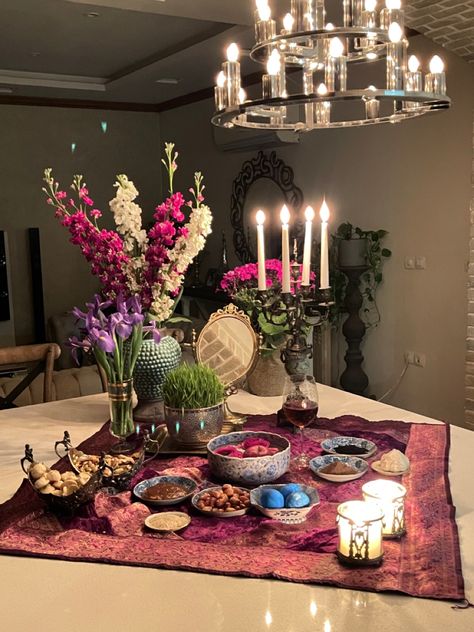 Noruz Ideas Happy, 7 Sin Norooz Ideas, Happy Noroze, Haft Seen Ideas, Noruz Ideas, Nowrooz Decor, 7sin Norooz Design, Haft Sin Design, Nowruz Decoration