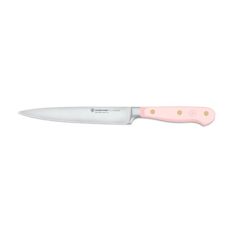 WÜSTHOF Classic 6" Utility Knife Pink Knives, Pink Swiss Army Knife, Kwaiken Knife, Himalayan Salt, Paring Knife, Himalayan Pink Salt, Utility Knife, Chef Knife, Kitchen Knives