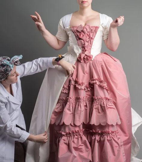 18th Century Dress Pattern, Historical Dress Patterns, Victorian Dress Pattern, 18th Century Dresses, Rococo Dress, Hoop Dress, American Duchess, 18th Century Dress, 18th Century Costume