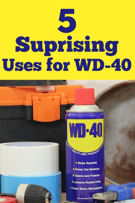 We had no idea you could use WD-40 to do THIS! Wd 40 Uses Hacks, Hometalk Diy Projects, Wd40 Hacks, Wd 40 Uses, Recycling Crafts, Decor Makeover, Clean Your House, Hometalk Diy, Diy Wall Shelves