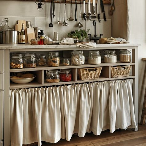 Sink Skirt, Vanity Cover,Natural Linen Curtain, Kitchen Cupboard, Bathroom Shelf,Cafe linen drapery for kitchen,Shelf cabinet skirt, Enhance the charm of your kitchen or bathroom with our versatile linen home decor accents. Our collection features meticulously crafted sink skirts, vanity covers, natural linen curtains, and shelf cabinet skirts, all designed to bring a touch of rustic elegance to any space. Whether you're looking to add a cozy cafe linen drapery to your kitchen or a stylish linen Kitchen Cupboard Curtain Ideas, Cabinet Curtains Kitchen, Striped Kitchen Cabinets, Kitchen Cabinets With Curtains, Kitchen Cupboard Curtains, Kitchen Cabinets With Curtains For Doors, Curtain Cabinet Doors, Curtain Cupboard Doors, Curtain Kitchen Cabinets