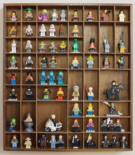 5 DIY Ideas for Lego Minifigure Storage | Apartment Therapy Lego Display, Search Google, Lego Room, Playroom Storage, Lego Storage, Playroom Organization, Lego Minifigure, Lego Duplo, Toy Organization