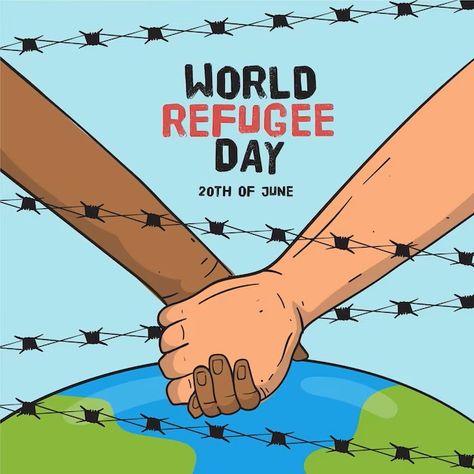 Refugee Day, World Refugee Day, Exponential Growth, People Leave, Business Advertising Design, Business Advertising, Design Website, United Nations, Advertising Design