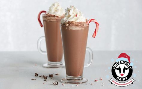 Candy Cane Bittersweet Cocoa - United Dairy Industry of Michigan Housewarming Recipes, Mocha Latte Recipe, Peppermint Mocha Recipe, Chai Latte Recipe, Toddy Recipe, Peppermint Latte, Hot Toddies Recipe, Pumpkin Spiced Latte Recipe, Mocha Recipe