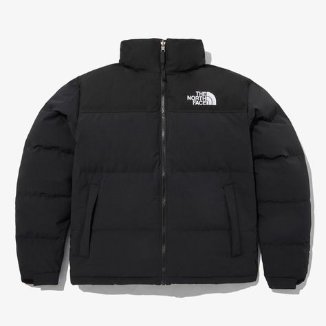 Campera North Face, North Face Jacket Mens, Nuptse Jacket, North Face Puffer Jacket, Stand Neck, Fall Lookbook, Heritage Fashion, North Face Mens, Black Coat