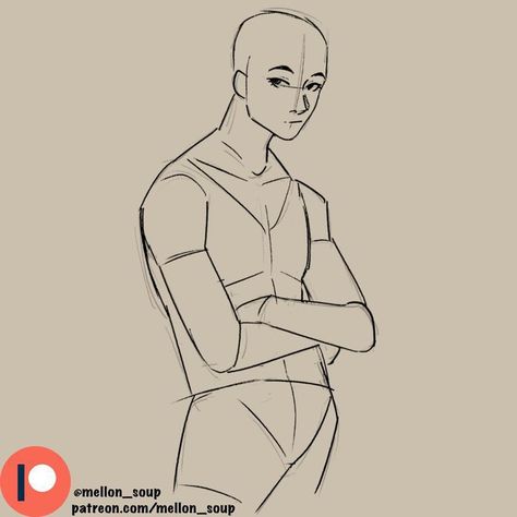 Mellon Soup, Drawing Body Poses, Body Reference Drawing, Pose References, Drawing Expressions, Arte Inspo, Poses References, Figure Drawing Reference, Art Poses