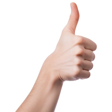 Close-up of hand showing thumbs up sign. Generated AI Thumbs Up Meme, Thumbs Up Sign, Outfit Reference, Hand Sign, Body Outfit, Wedding People, Heart Tree, Cityscape Photos, Logo Banners