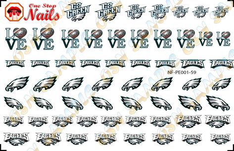 Philadelphia Eagles Nails, 49ers Nails, Dallas Cowboys Nails, Cowboy Nails, Light Colored Nails, Sugar Nails, Waterslide Nail Decals, Philadelphia Eagles Fans, Light Nails