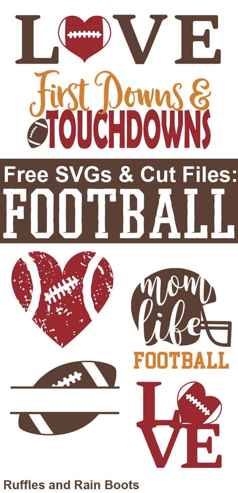 Christmas Svgs, Htv Projects, Cricut Images, Free Svgs, Free Football, Love Football, Cricut Craft, Cricut Free, Business Venture