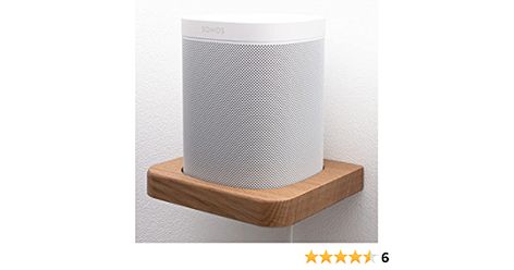 Sonos One Shelf, Sonos One Wall Mount, Speaker Wall, Speaker Wall Mounts, Sonos Speakers, Sonos One, Speaker Mounts, Hide Cables, Surround Speakers