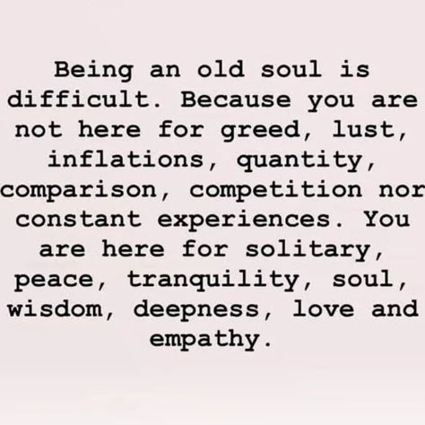 Old souls are fascinating. They see inside you. They are deep thinkers, many at a young age. It can take many if us a lifetime, if ever, to gain wisdom and be sage enough to reflect on existentialism. What's it all about? Listening to Paul Weller this morning, he's covered a song by Billie Eilish which is haunting... A song written by an old soul. "The old soul perceives itself as a part of something greater that includes itself. The old soul has expanded their self-awareness to a level... Old Soul Quotes, Beautiful Soul Quotes, Old Souls, An Old Soul, Abstract Sketches, Paul Weller, Game Of Thrones Funny, Highly Sensitive People, Mysterious Places