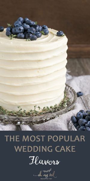 The Most Popular Wedding Cake Flavors Champagne Cake, Wedding Cake Prices, Black Wedding Cakes, Fresh Flower Cake, Wedding Cake Recipe, Wedding Cake Flavors, Floral Wedding Cakes, Cake Pricing, Rich Desserts