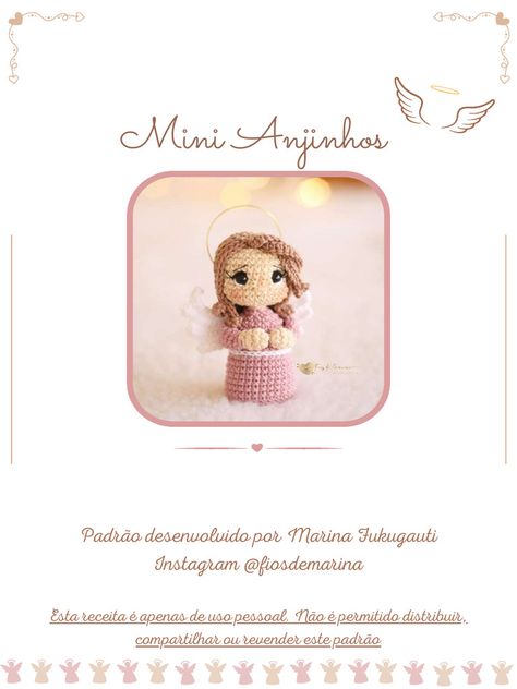 Crochet Angel, Christmas Crochet, Crochet Designs, Crochet Baby, Free Crochet Pattern, Free Crochet, Amigurumi, Crochet Patterns, Lily