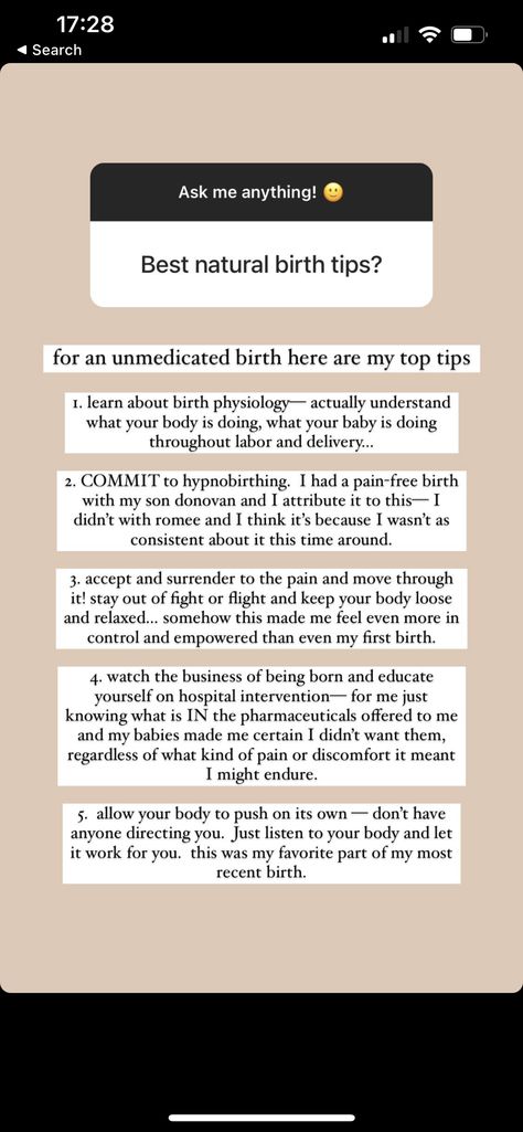 Pregnant Outfits Small Bump, Birthing Partner Tips, Unmedicated Birth Tips, Unmedicated Birth Affirmations, Homebirth Space Ideas, Natural Pregnancy Tips, Birth Affirmations Natural, Physiological Birth, Natural Birth Tips