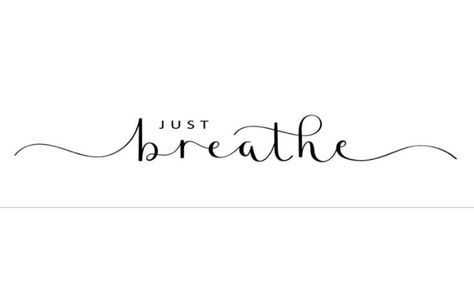 Just Breathe Wrist Tattoos For Women, Wise Mind Tattoo, Just Breathe Wrist Tattoo, Tattoos Just Breathe, Stay Calm Tattoo, Just Breathe Tattoos For Women Forearm, Breathe Wrist Tattoo, Just Breathe Tattoos, Just Breathe Tattoos For Women