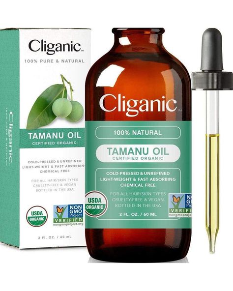 Tamanu Oil, Organic Castor Oil, Beauty Oil, Oil Skin Care, Best Oils, Face Hair, Anti Aging Skin Products, Facial Oil, Aging Skin Care