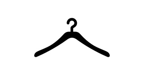 Clothes Hanger Logo, Clothes Icon Logo, Hanger Logo Design Clothing, Clothing Logo Inspiration, Clothes Logo Design, Clothing Store Logo, Clothing Icon, Clothes Icon, Logo Clothes