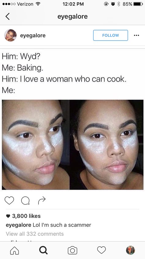 Baking Makeup Jokes, Baking Makeup, Makeup Memes, Funny Ideas, Makeup Humor, Makeup Quotes, Quotes Humor, Trendy Makeup, Funny Me