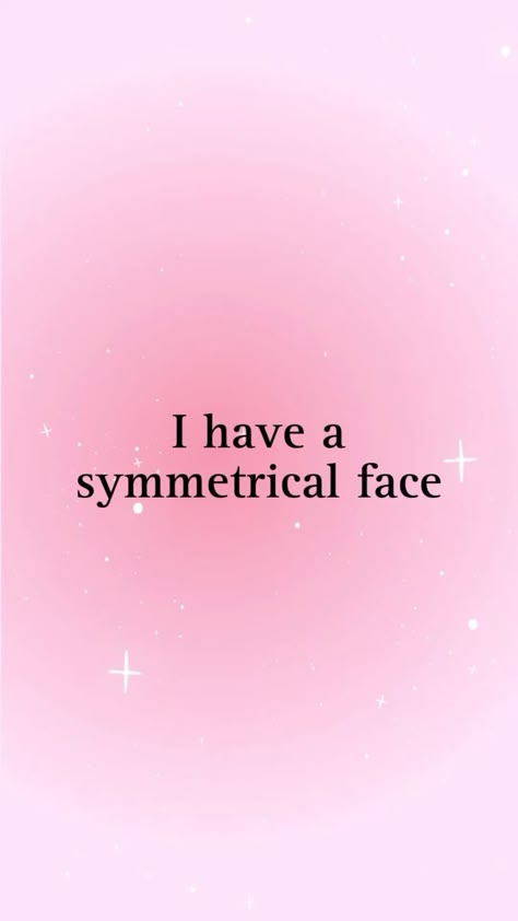 Symmetrical Face Manifest, Facial Symmetry Affirmations, Symmetrical Face Aesthetic, Symmetrical Face Affirmations, Desired Face Affirmations, Face Affirmations, Symmetrical Face, Face Symmetry, Vision Board Affirmations