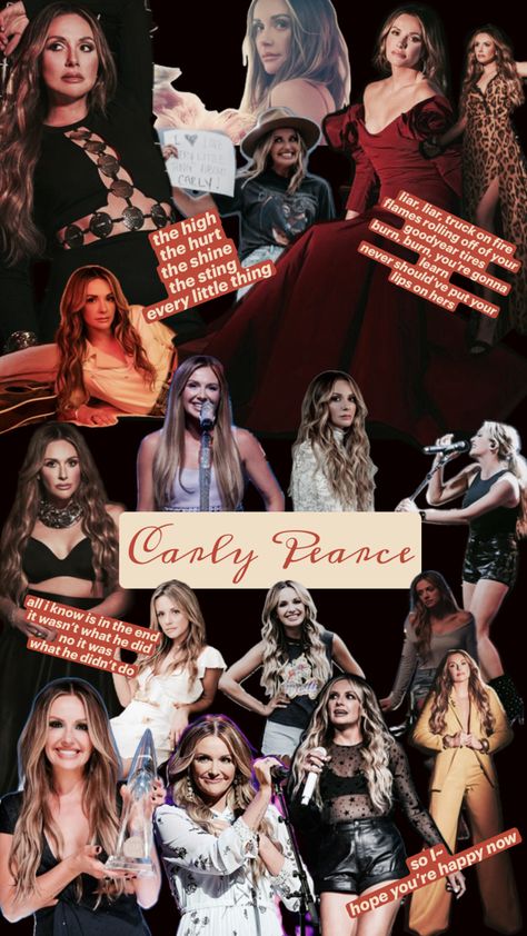 Added some lyrics :) Some Lyrics, Carly Pearce, Cute Animals Puppies, Country Singers, Country Music, Cute Animals, Puppies, Collage, Celebrities