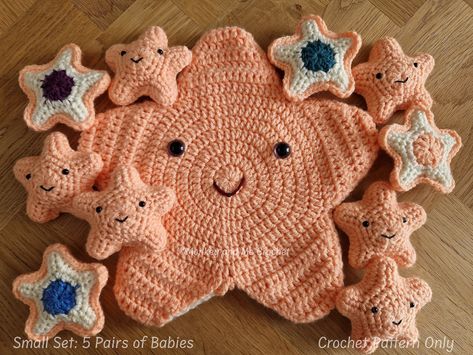 Starfish Matching Game No-sew VIDEO TUTORIAL & PATTERN - Etsy Australia Crochet Game, Crochet Poncho Patterns, Poncho Pattern, Crochet For Boys, Memory Game, Memory Games, Crochet Poncho, Cute Toys, Matching Games