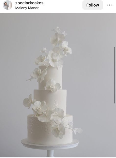 Orchid Wedding Cake, Orchid Cake, Fancy Wedding Cakes, Artist Cake, Luxury Cake, Cake Artist, Dream Wedding Cake, Luxury Wedding Cake, Floral Wedding Cakes