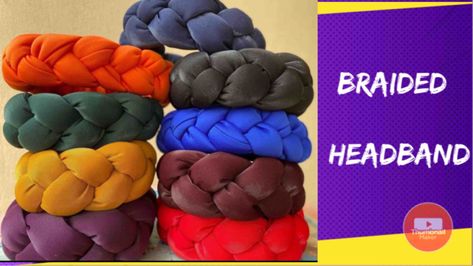 Braided Headbands, Sewing Headbands, Trendy Headbands, Latest African Men Fashion, Headband Tutorial, Diy Braids, Traditional Wedding Decor, African Fashion Traditional, Couture Sewing Techniques