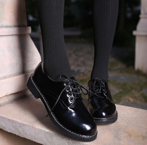 Black Formal Shoes, Queens Gambit, Oxford Shoes Outfit, Sneaker Outfits Women, Dr Shoes, Women Oxford Shoes, School Shoes, Formal Shoes, Womens High Heels