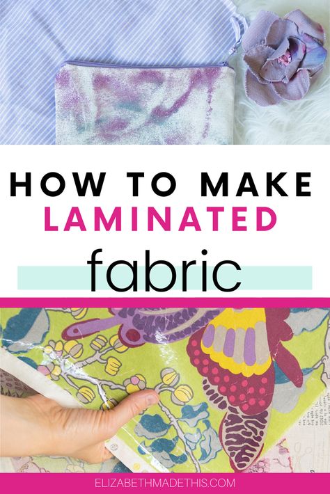 Laminating Crafts, Laminated Cotton Fabric, Fabric Crafts Diy, Diy Fabric Crafts, Sewing To Sell, Fabric For Sewing, Diy Glitter, Laminated Fabric, Handmade Wardrobe