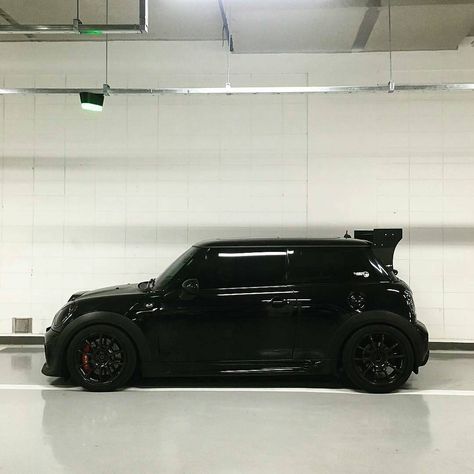 Cooper S, Mini Cooper S R56, Mini Jcw, Modded Mini Cooper, Jcw Mini Cooper, Mini Cooper S R53 Modified, R53 Mini Cooper S, All Black Mini Cooper, Blacked Out Mini Cooper